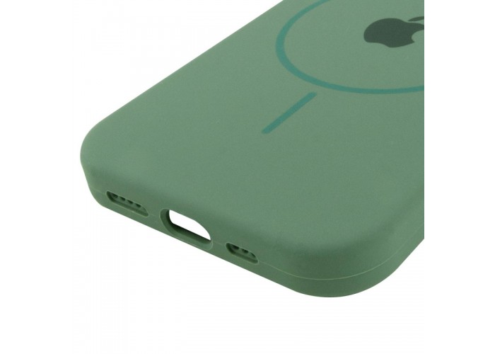 Чохол Silicone Case Full Protective (AA) with MagSafe для Apple iPhone 15 (6.1