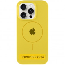 Чохол Silicone Case Full Protective (AA) with MagSafe для Apple iPhone 16 Plus (6.7")  Жовтий / Yellow - 00000076439_7