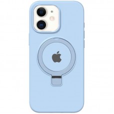 Чохол Silicone Case Full Protective with Ring для Apple iPhone 11 (6.1")  Blue - 00000078459_5