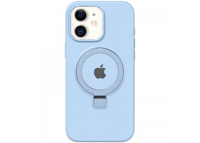 Чохол Silicone Case Full Protective with Ring для Apple iPhone 11 (6.1
