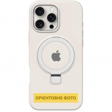 Чохол Silicone Case Full Protective with Ring для Apple iPhone 16e (6.1")  White - 00000078474_7