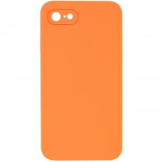 Чохол Silicone Case Square Full Camera Protective (AA) NOLOGO для Apple iPhone 7/8/SE (2020) (4.7")  Помаранчевий / Papaya - 00000072149_16