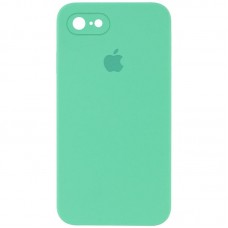 Чохол Silicone Case Square Full Camera Protective (AA) для Apple iPhone 6/6s (4.7")  Зелений / Spearmint - 00000040228_23