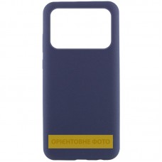 Чохол Silicone Cover Lakshmi (AAA) для Xiaomi Poco X6 / Note 13 Pro 5G  Темно-синій / Midnight blue - 00000070553_12