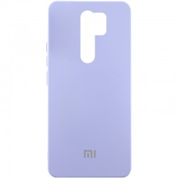Чохол Silicone Cover Lakshmi (AAA) with Logo для Xiaomi Redmi Note 8 Pro  Бузковий / Dasheen - 00000085733_14