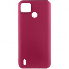 Чохол Silicone Cover Lakshmi (A) для TECNO POP 5  Бордовий / Marsala - 00000078098_1