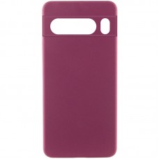 Чохол Silicone Cover Lakshmi Full Camera (AAA) для Google Pixel 9 Pro  Бордовий / Plum - 00000073765_1