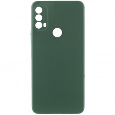 Чохол Silicone Cover Lakshmi Full Camera (AAA) для Motorola Moto E40  Зелений / Cyprus Green - 00000066986_4