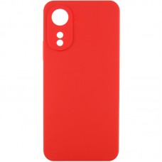 Чохол Silicone Cover Lakshmi Full Camera (AAA) для Oppo A78 4G  Червоний / Red - 00000067103_5