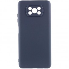 Чохол Silicone Cover Lakshmi Full Camera (AAA) для Xiaomi Poco X3 NFC / Poco X3 Pro  Темно-синій / Midnight blue - 00000067004_12