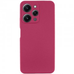 Чохол Silicone Cover Lakshmi Full Camera (AAA) для Xiaomi Redmi 12  Бордовий / Plum - 00000065795_1