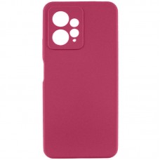 Чохол Silicone Cover Lakshmi Full Camera (AAA) для Xiaomi Redmi Note 12 4G  Бордовий / Plum - 00000064726_1