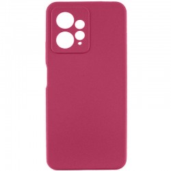 Чохол Silicone Cover Lakshmi Full Camera (AAA) для Xiaomi Redmi Note 12 4G  Бордовий / Plum - 00000064726_1