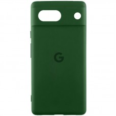Чохол Silicone Cover Lakshmi Full Camera (AAA) with Logo для Google Pixel 7a  Зелений / Cyprus Green - 00000072122_12