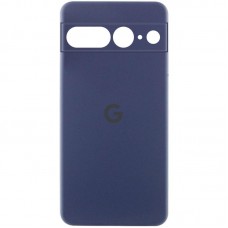Чохол Silicone Cover Lakshmi Full Camera (AAA) with Logo для Google Pixel 9a  Темно-синій / Midnight blue - 00000084738_11