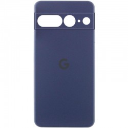 Чохол Silicone Cover Lakshmi Full Camera (AAA) with Logo для Google Pixel 9a  Темно-синій / Midnight blue - 00000084738_11