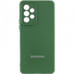 Чохол Silicone Cover Lakshmi Full Camera (AAA) with Logo для Samsung Galaxy A13 4G  Зелений / Cyprus Green - 00000085729_5
