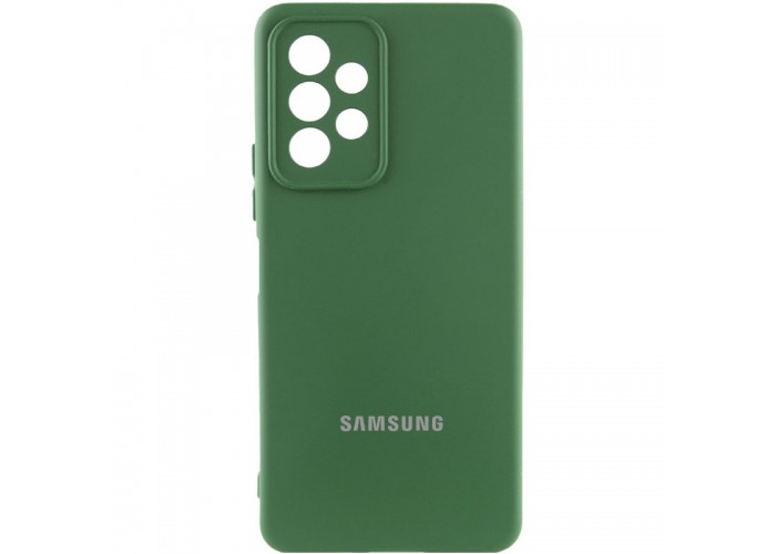 Чохол Silicone Cover Lakshmi Full Camera (AAA) with Logo для Samsung Galaxy A13 4G