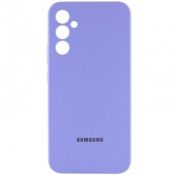 Чохол Silicone Cover Lakshmi Full Camera (AAA) with Logo для Samsung Galaxy A34 5G  Бузковий / Dasheen - 00000071857_4