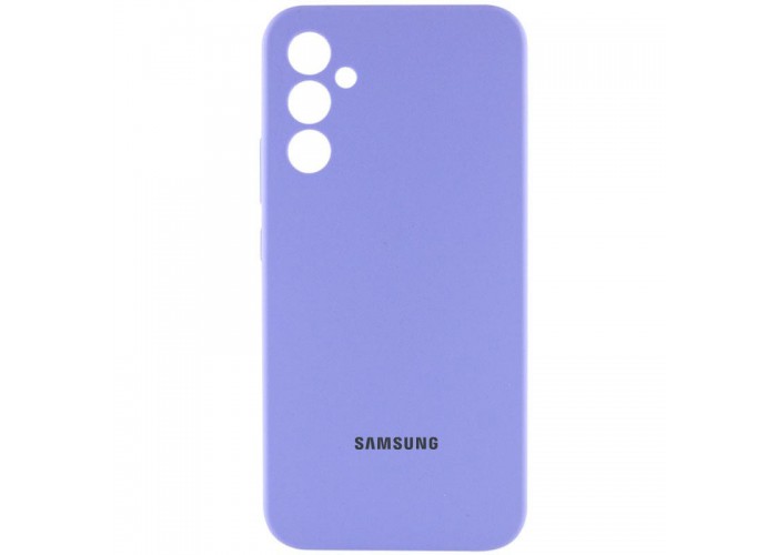 Чохол Silicone Cover Lakshmi Full Camera (AAA) with Logo для Samsung Galaxy A34 5G