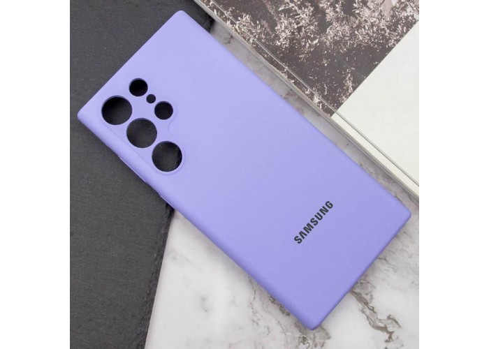 Чохол Silicone Cover Lakshmi Full Camera (AAA) with Logo для Samsung Galaxy S25 Ultra