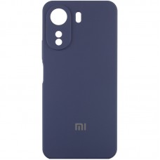Чохол Silicone Cover Lakshmi Full Camera (AAA) with Logo для Xiaomi Redmi 13C / Poco C65  Темно-синій / Midnight blue - 00000071862_5