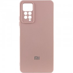 Чохол Silicone Cover Lakshmi Full Camera (AAA) with Logo для Xiaomi Redmi Note 11 (Global) / Note 11  Рожевий / Pink Sand - 00000081506_10