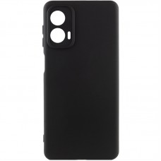 Чохол Silicone Cover Lakshmi Full Camera (AA) для Motorola Moto G24  Чорний / Black - 00000072630_15