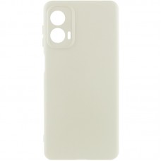 Чохол Silicone Cover Lakshmi Full Camera (AA) для Motorola Moto G24  Білий / White - 00000072630_18