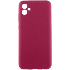 Чохол Silicone Cover Lakshmi Full Camera (AA) для Samsung Galaxy A07  Бордовий / Marsala - 00000080340_7