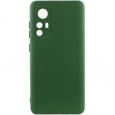Чохол Silicone Cover Lakshmi Full Camera (AA) для Xiaomi Redmi Note 12S  Зелений / Dark green - 00000074719_4