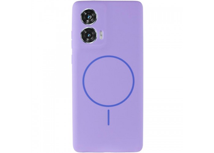 Чохол Silicone Cover Lakshmi Full Camera (AA) with MagFit для Motorola Edge 50 Fusion