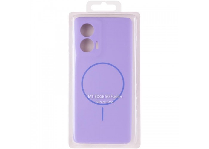 Чохол Silicone Cover Lakshmi Full Camera (AA) with MagFit для Motorola Edge 50 Fusion