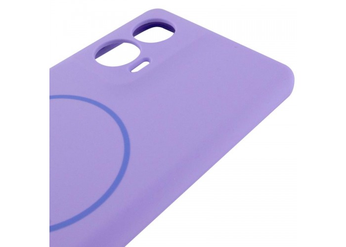 Чохол Silicone Cover Lakshmi Full Camera (AA) with MagFit для Motorola Edge 50 Fusion