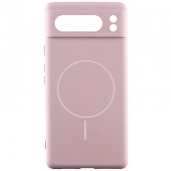Чохол Silicone Cover Lakshmi Full Camera (AA) with Magnetic Fit для Google Pixel 8 Pro  Рожевий / Pink Sand - 00000078223_8