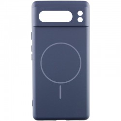Чохол Silicone Cover Lakshmi Full Camera (AA) with Magnetic Fit для Google Pixel 8 Pro  Темно-синій / Midnight blue - 00000078223_9