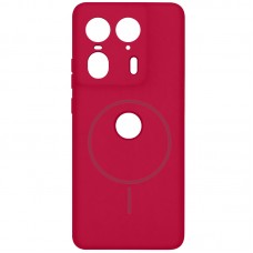 Чохол Silicone Cover Lakshmi Full Camera (AA) with MagFit для Motorola Edge 50 Ultra  Червоний / Rose Red - 00000078229_3