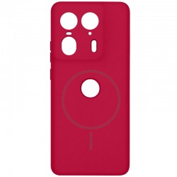 Чохол Silicone Cover Lakshmi Full Camera (AA) with MagFit для Motorola Edge 50 Ultra  Червоний / Rose Red - 00000078229_3