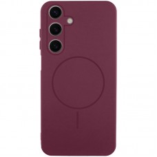 Чохол Silicone Cover Lakshmi Full Camera (AA) with Magnetic Fit для Samsung Galaxy A37 5G  Бордовий / Marsala - 00000086364_10