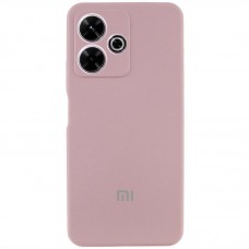 Чохол Silicone Cover Lakshmi Full Camera (AA) with logo для Xiaomi Redmi 13 4G / Poco M6 4G  Рожевий / Pink Sand - 00000078185_4