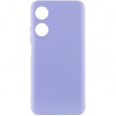 Чохол Silicone Cover Lakshmi Full Camera (A) для Oppo A38 / A18  Бузковий / Dasheen - 00000068995_10