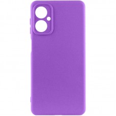 Чохол Silicone Cover Lakshmi Full Camera (A) для TECNO Spark 9 Pro (KH7n)  Фіолетовий / Purple - 00000064577_11