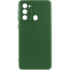 Чохол Silicone Cover Lakshmi Full Camera (A) для Tecno Spark Go 2022 (KG5m)  Зелений / Dark green - 00000064575_3