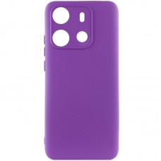 Чохол Silicone Cover Lakshmi Full Camera (A) для Tecno Spark Go 2023  Фіолетовий / Purple - 00000063858_11
