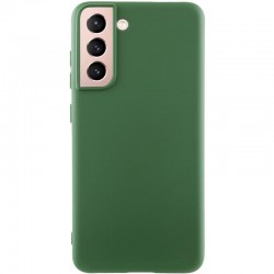 Чохол Silicone Cover Ummi Lakshmi (AA) для Samsung Galaxy S21  Зелений / Dark green - 00000082231_3