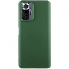 Чохол Silicone Cover Ummi Lakshmi (AA) для Xiaomi Redmi Note 10 Pro / 10 Pro Max  Зелений / Dark green - 00000081116_3
