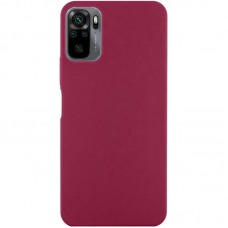 Чохол Silicone Cover Ummi Lakshmi (AA) для Xiaomi Redmi Note 10 Pro / 10 Pro Max  Бордовий / Marsala - 00000081116_2