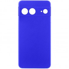 Чохол Silicone Cover Ummi Lakshmi Full Camera (AA) для Google Pixel 7  Синій / Iris - 00000081051_8