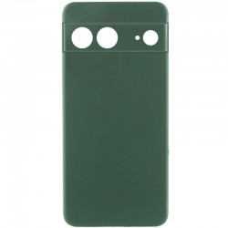 Чохол Silicone Cover Ummi Lakshmi Full Camera (AA) для Google Pixel 8  Зелений / Dark green - 00000081053_3