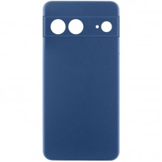 Чохол Silicone Cover Ummi Lakshmi Full Camera (AA) для Google Pixel 8  Синій / Navy Blue - 00000081053_11
